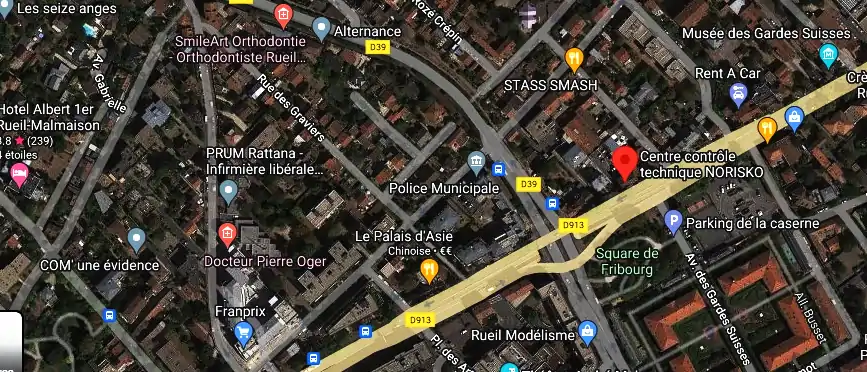 Prix contrôle technique à Rueil-Malmaison