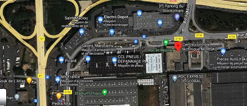 Prix contrôle technique à Thiais