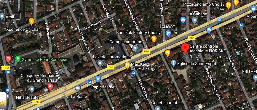 Prix contrôle technique à Choisy-le-Roi