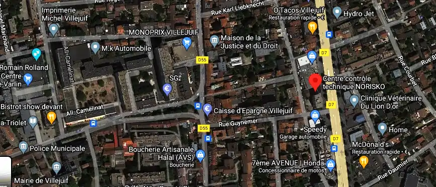 Prix contrôle technique à Villejuif