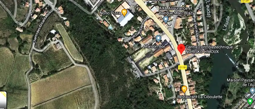 Prix contrôle technique à Limoux