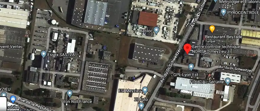 Prix contrôle technique à Meyzieu