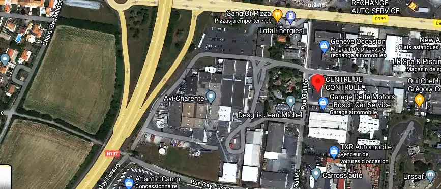 Prix contrôle technique à Aytré