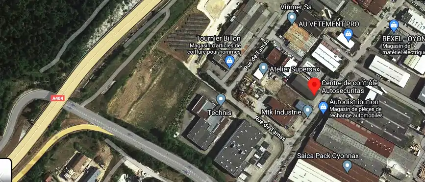 Prix contrôle technique à Oyonnax