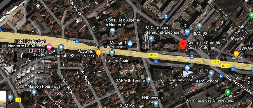 Prix contrôle technique à Nanterre