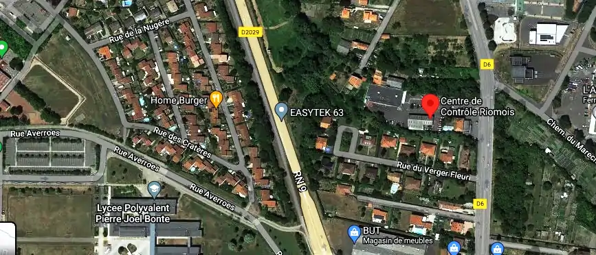 Prix contrôle technique à Riom