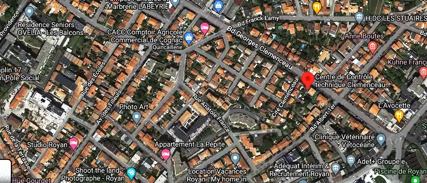 Prix contrôle technique à Royan