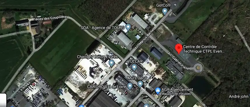 Prix contrôle technique à Esvres-sur-Indre