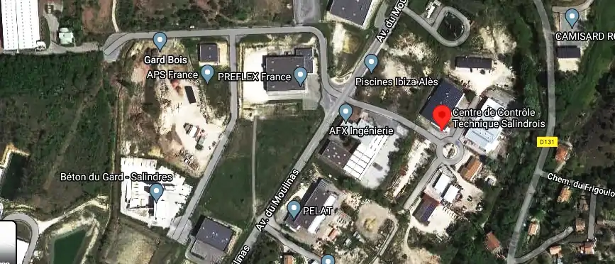 Prix contrôle technique à Salindres