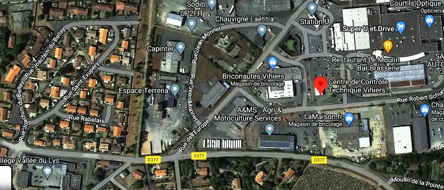 Prix contrôle technique à Lys-Haut-Layon