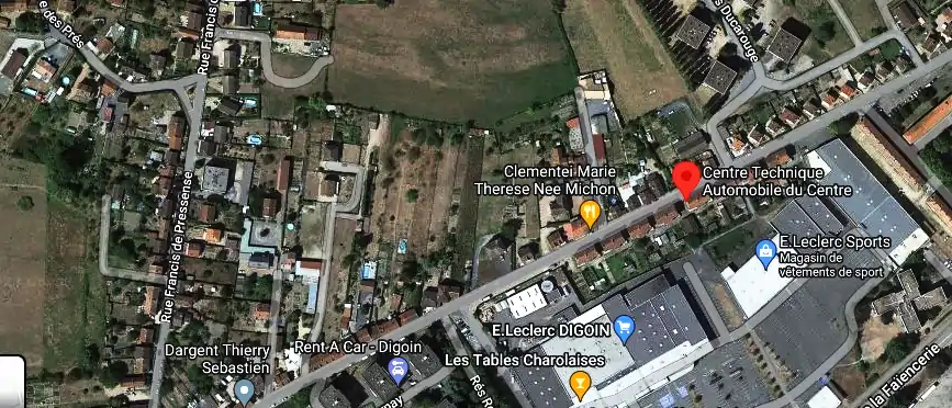 Prix contrôle technique à Digoin