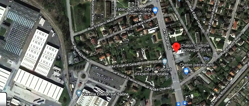 Prix contrôle technique à Chalon-sur-Saône