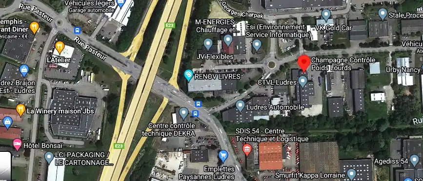 Prix contrôle technique à Ludres