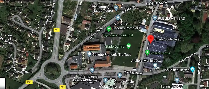 Prix contrôle technique à Charly-sur-Marne