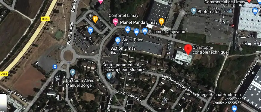 Prix contrôle technique à Limay