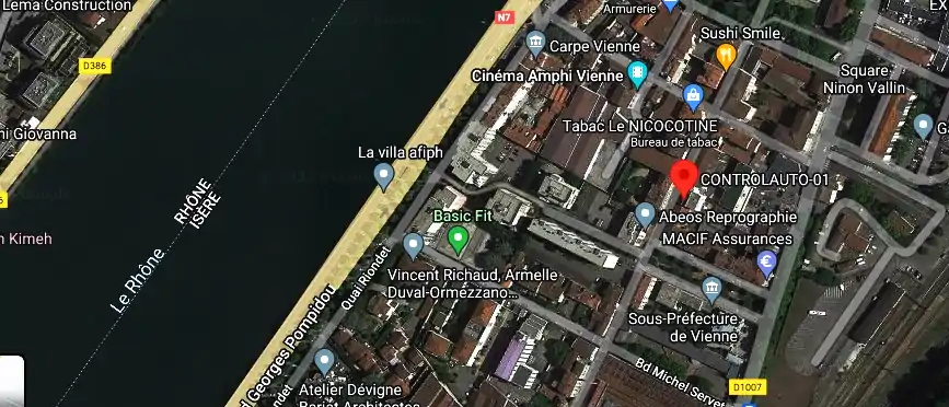 Prix contrôle technique à Vienne