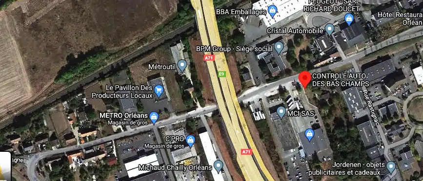 Prix contrôle technique à La Chapelle-Saint-Mesmin