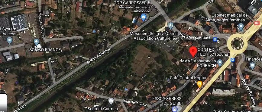 Prix contrôle technique à Forbach