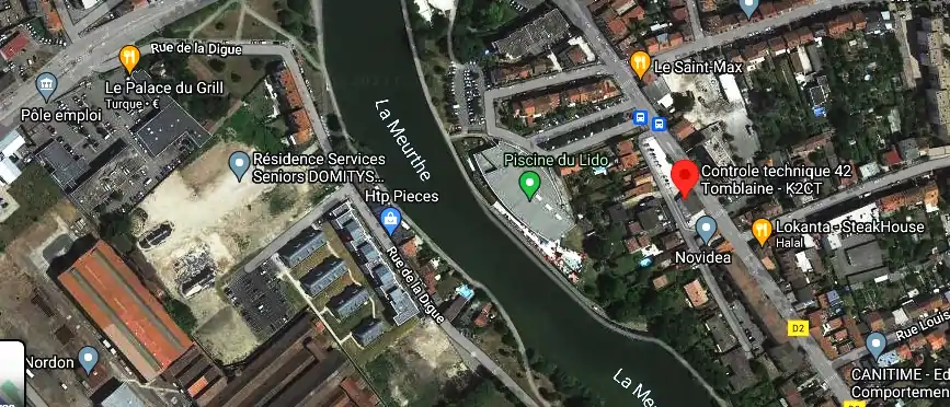 Prix contrôle technique à Tomblaine