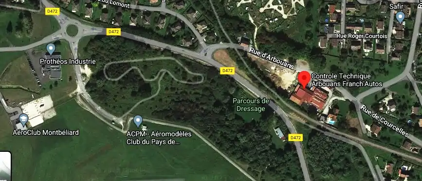 Prix contrôle technique à Arbouans