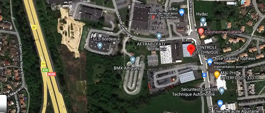 Prix contrôle technique à Artigues-près-Bordeaux