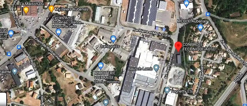 Prix contrôle technique à Aubenas