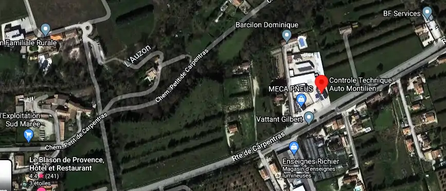 Prix contrôle technique à Monteux