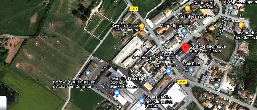 Prix contrôle technique à Saint-Pierre-d'Oléron