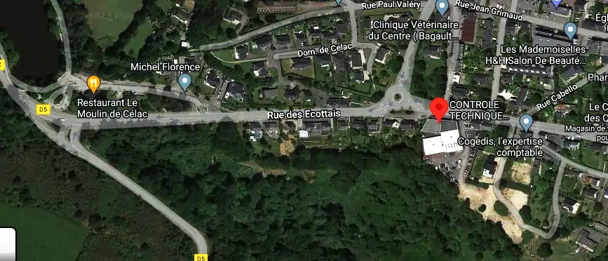 Prix contrôle technique à Questembert