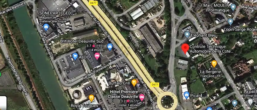 Prix contrôle technique à Touques