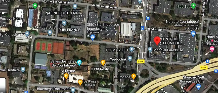 Prix contrôle technique à Villebon-sur-Yvette