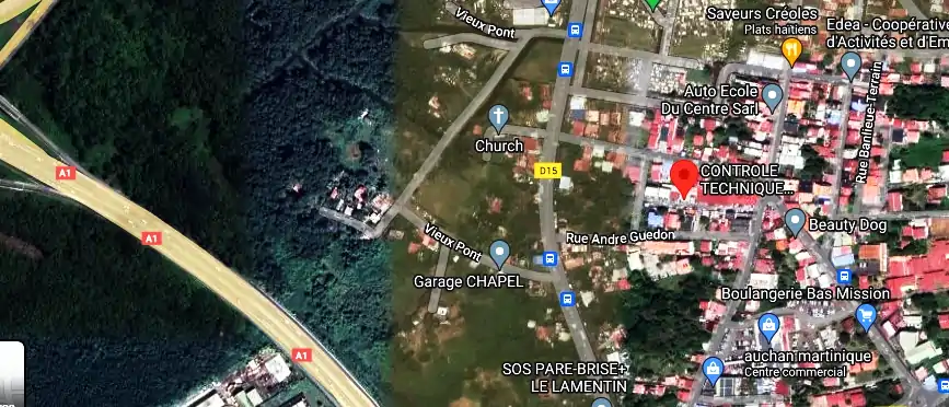 Prix contrôle technique à 1 Rue du Four à Chaux, Le Lamentin 97232, Martinique