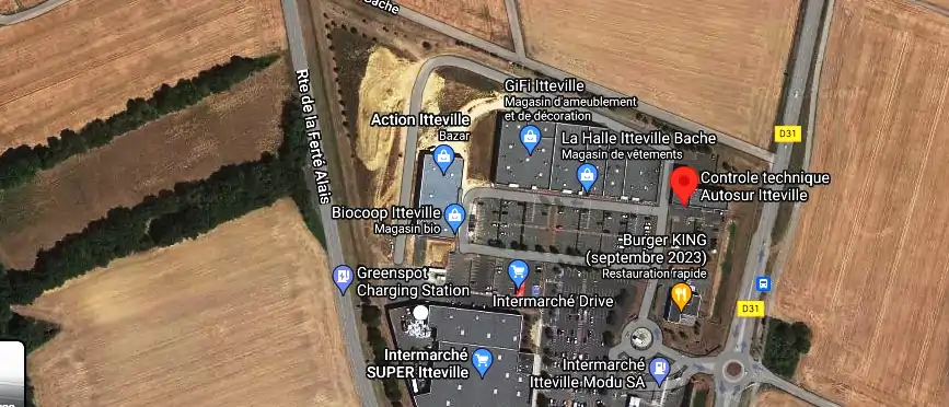 Prix contrôle technique à Itteville