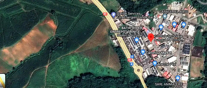 Prix contrôle technique à 19 Z.A.C du Bac, La Trinité 97220, Martinique