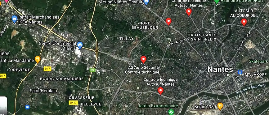 Prix contrôle technique à Basse-Goulaine