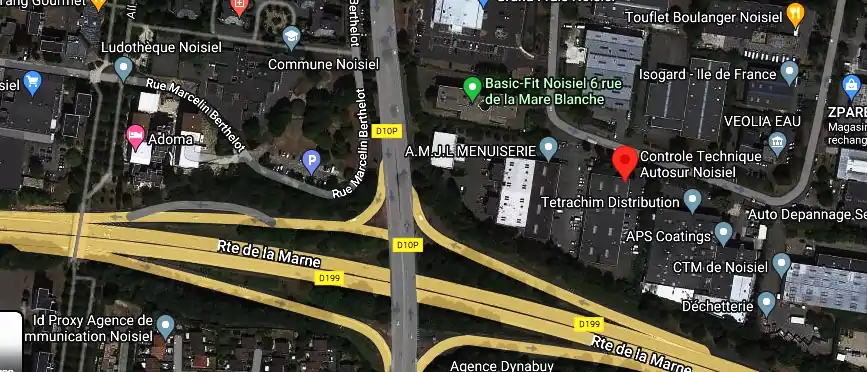 Prix contrôle technique à Noisiel