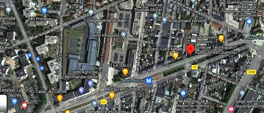 Prix contrôle technique à Le Petit-Quevilly