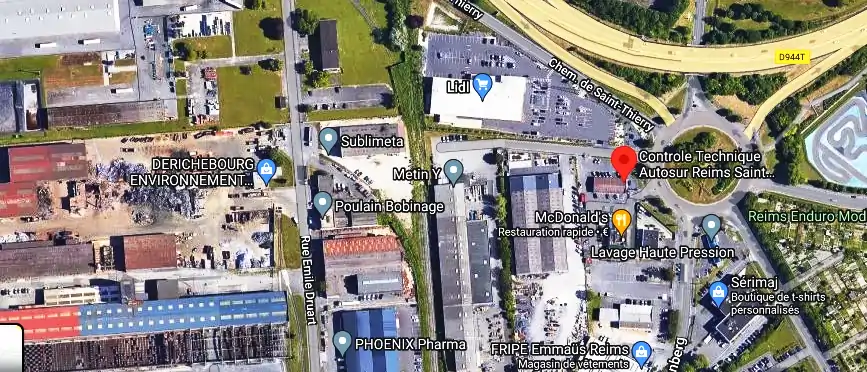 Prix contrôle technique à Reims