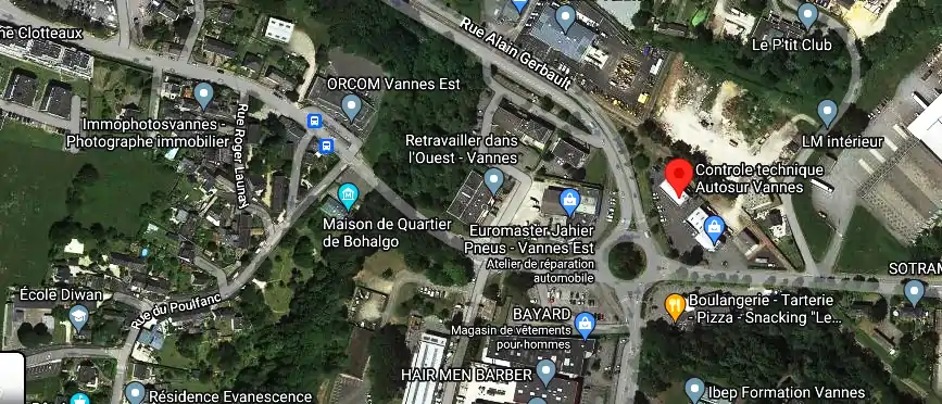 Prix contrôle technique à Vannes