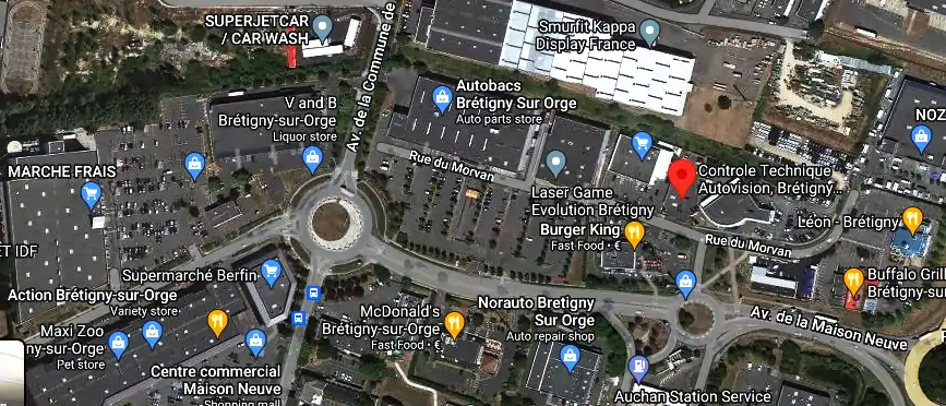 Prix contrôle technique à Brétigny-sur-Orge