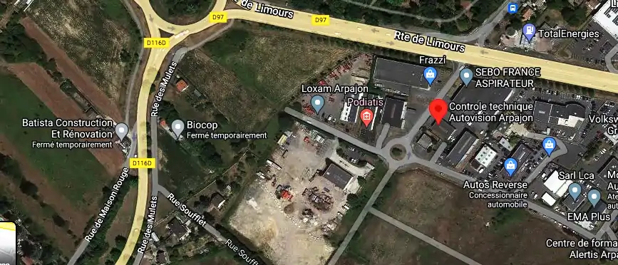 Prix contrôle technique à Arpajon