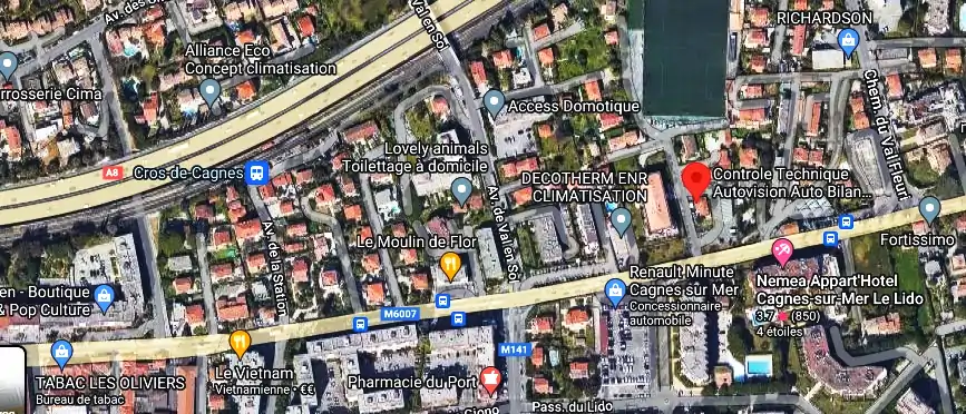 Prix contrôle technique à Cagnes-sur-Mer