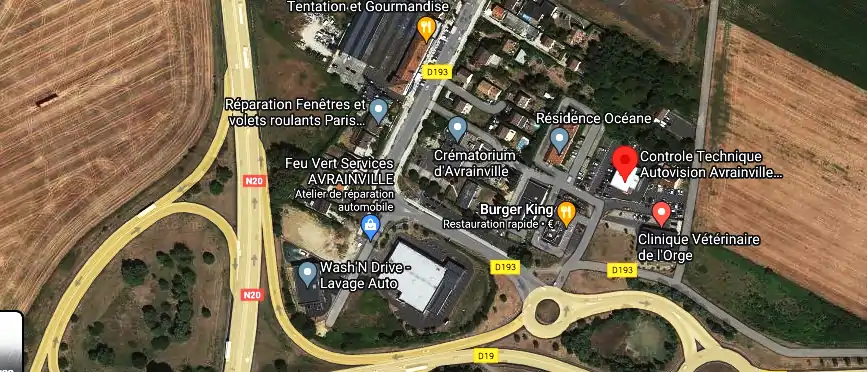 Prix contrôle technique à Avrainville