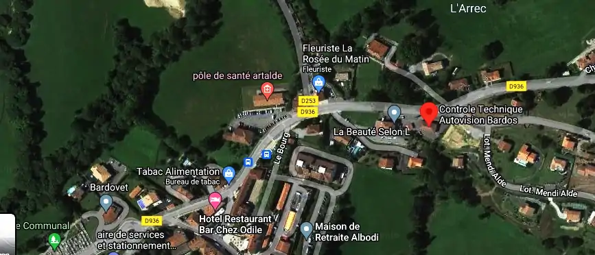 Prix contrôle technique à Bardos