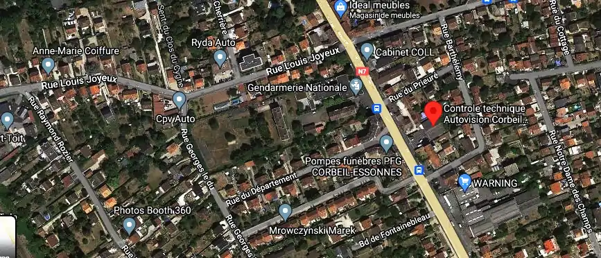 Prix contrôle technique à Corbeil-Essonnes