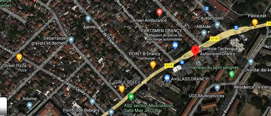 Prix contrôle technique à Drancy