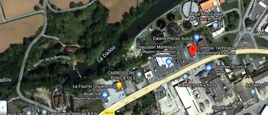 Prix contrôle technique à Graulhet