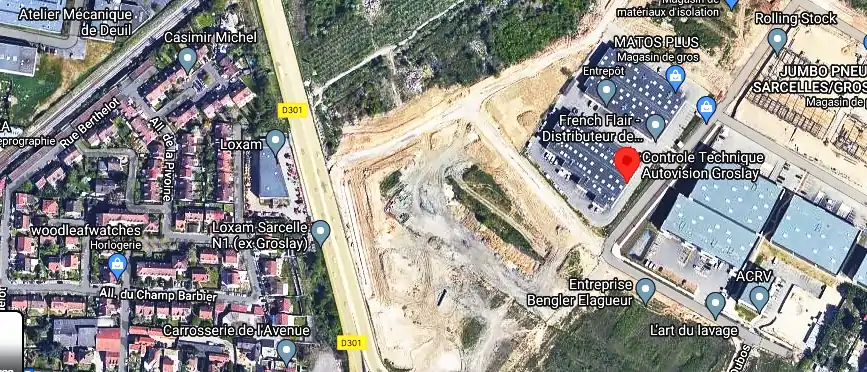 Prix contrôle technique à Groslay