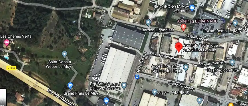 Prix contrôle technique à Le Muy