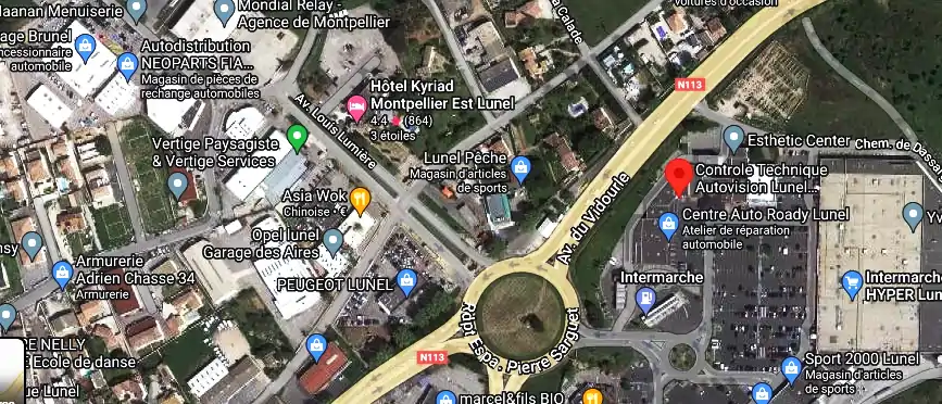 Prix contrôle technique à Lunel